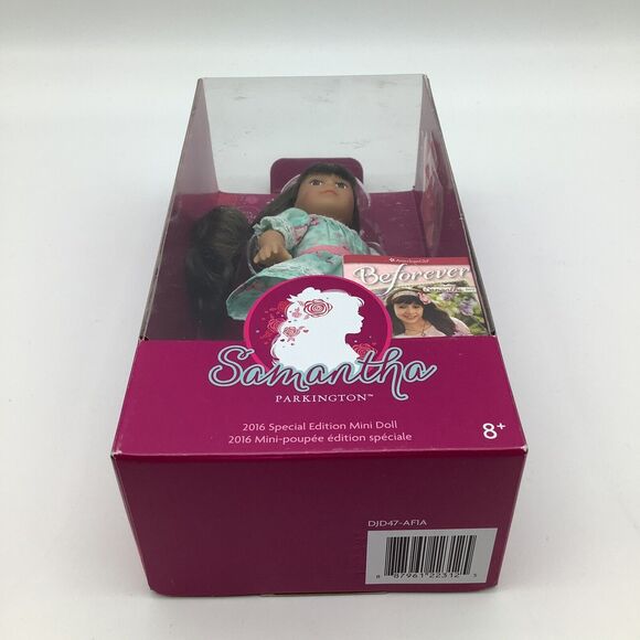 AMERICAN GIRL BEFOREVER SAMANTHA PARKINGTON 2016 MINI DOLL New - Picture 5 of 7